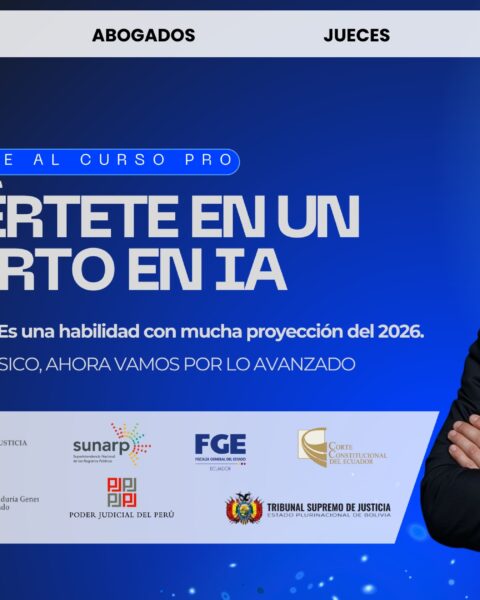 INTELIGENCIA ARTIFICIAL CURSO AVANZADO 2026