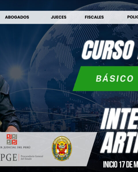 curso INTELIGENCIA ARTIFICIAL para POLICIAS básico - intermedio 2026
