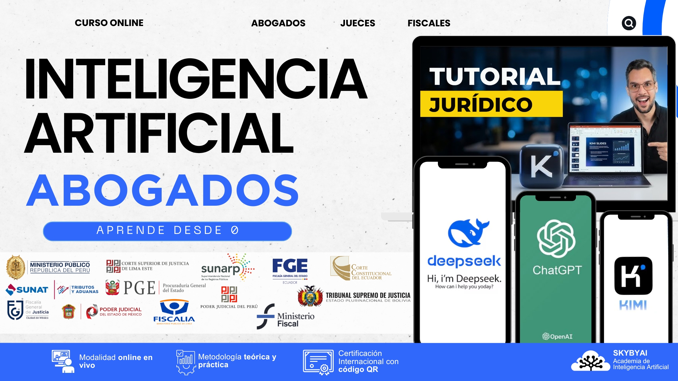 CURSO IA ABOGADOS BÁSICO | APRENDE EN 1 SEMANA