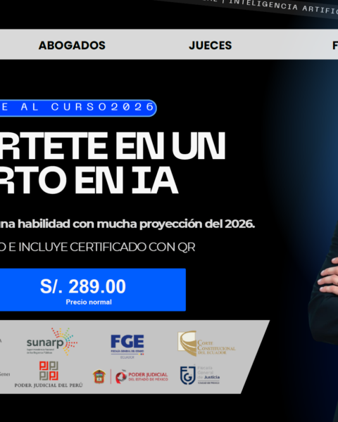 Curso Inteligencia Artificial BASICO - INTERMEDIO ABRIL 2026