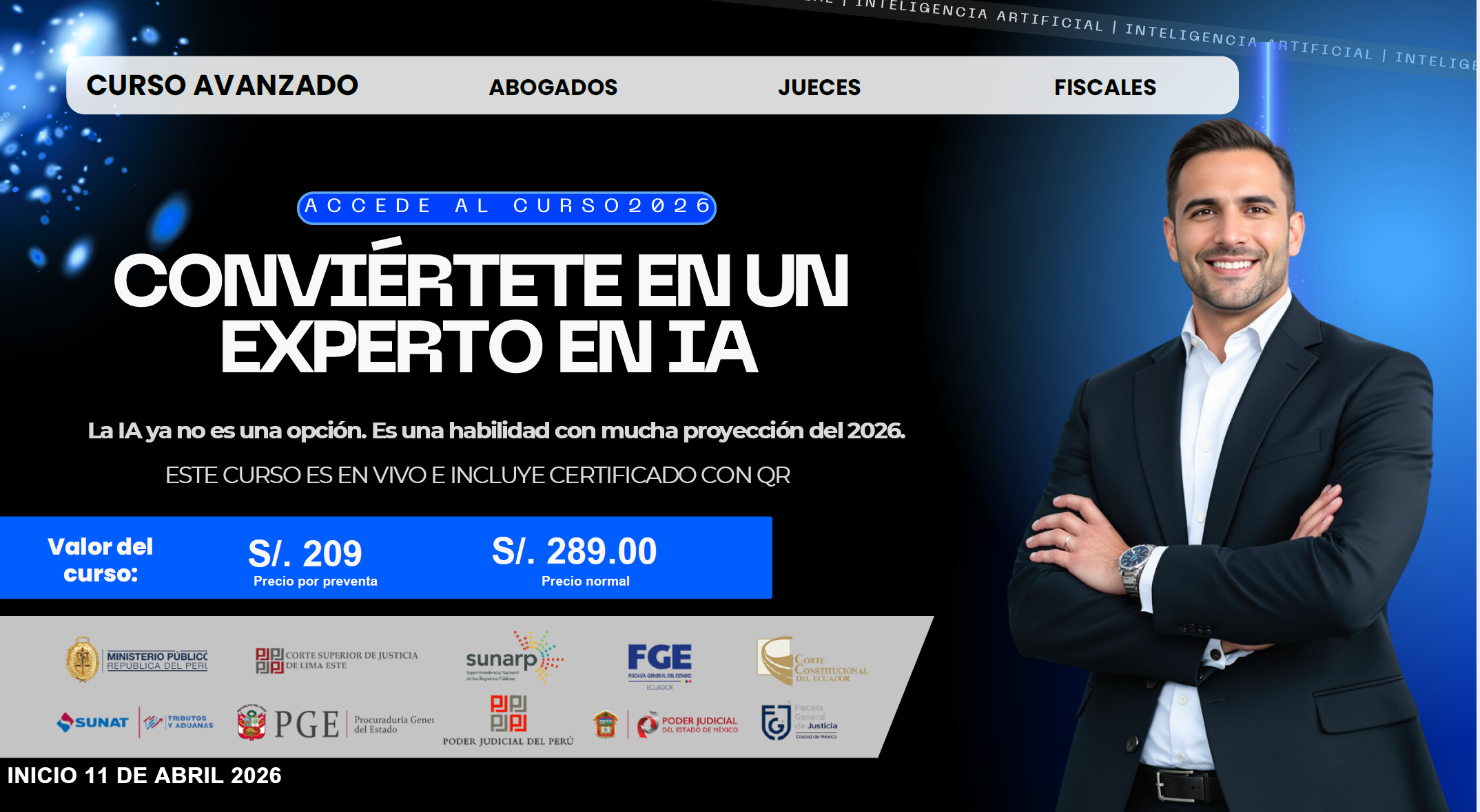 Curso Inteligencia Artificial BASICO – INTERMEDIO ABRIL 2026